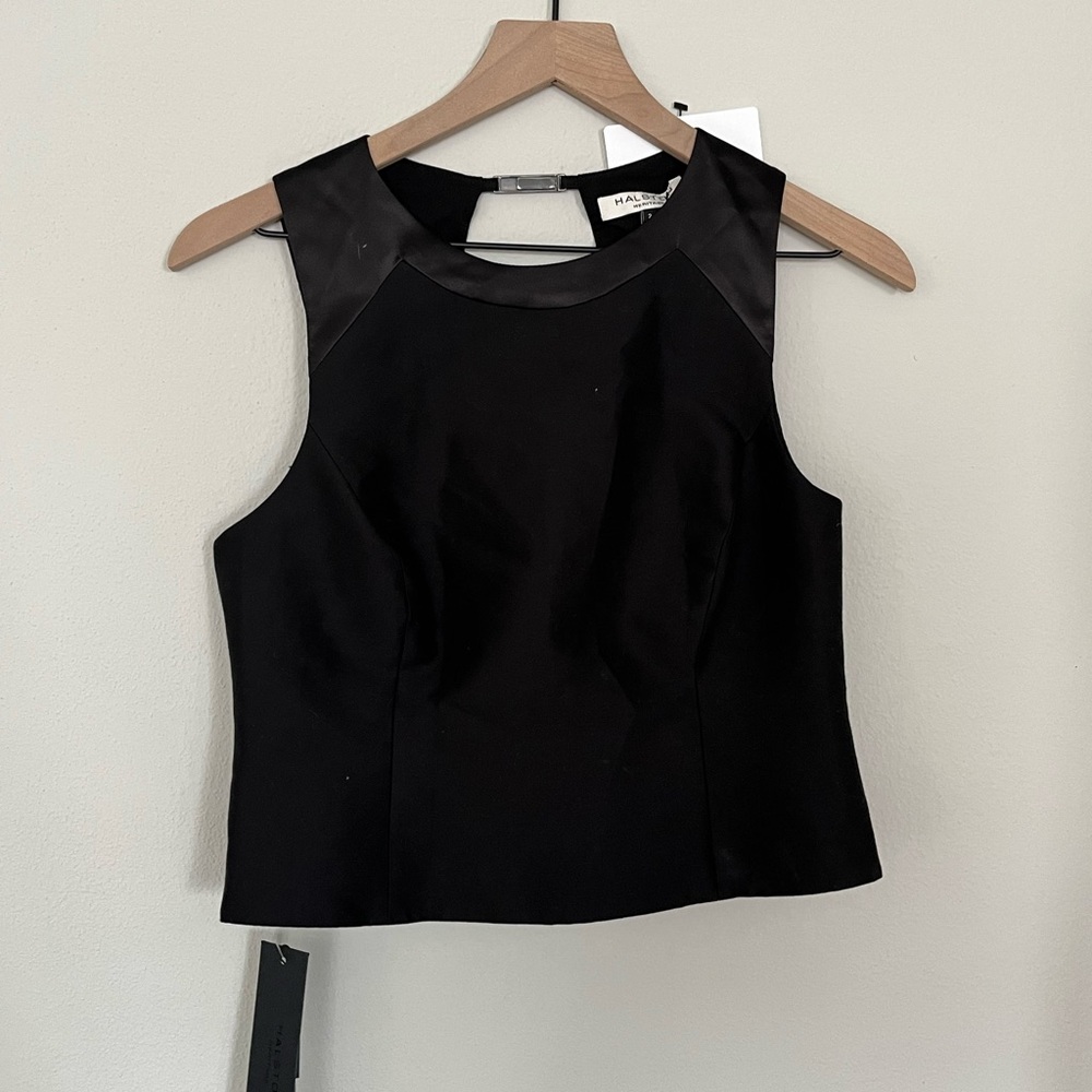 New/used Halston top